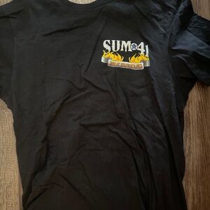 Sum 41 concert tee